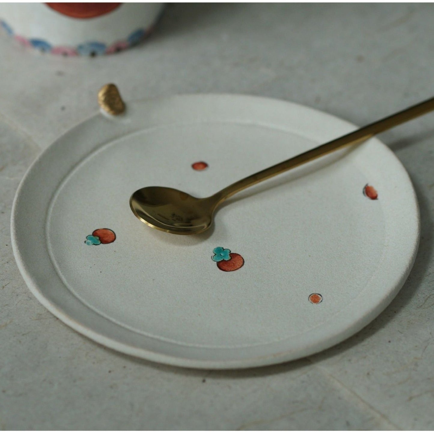 Mangosteen Dotted Saucer