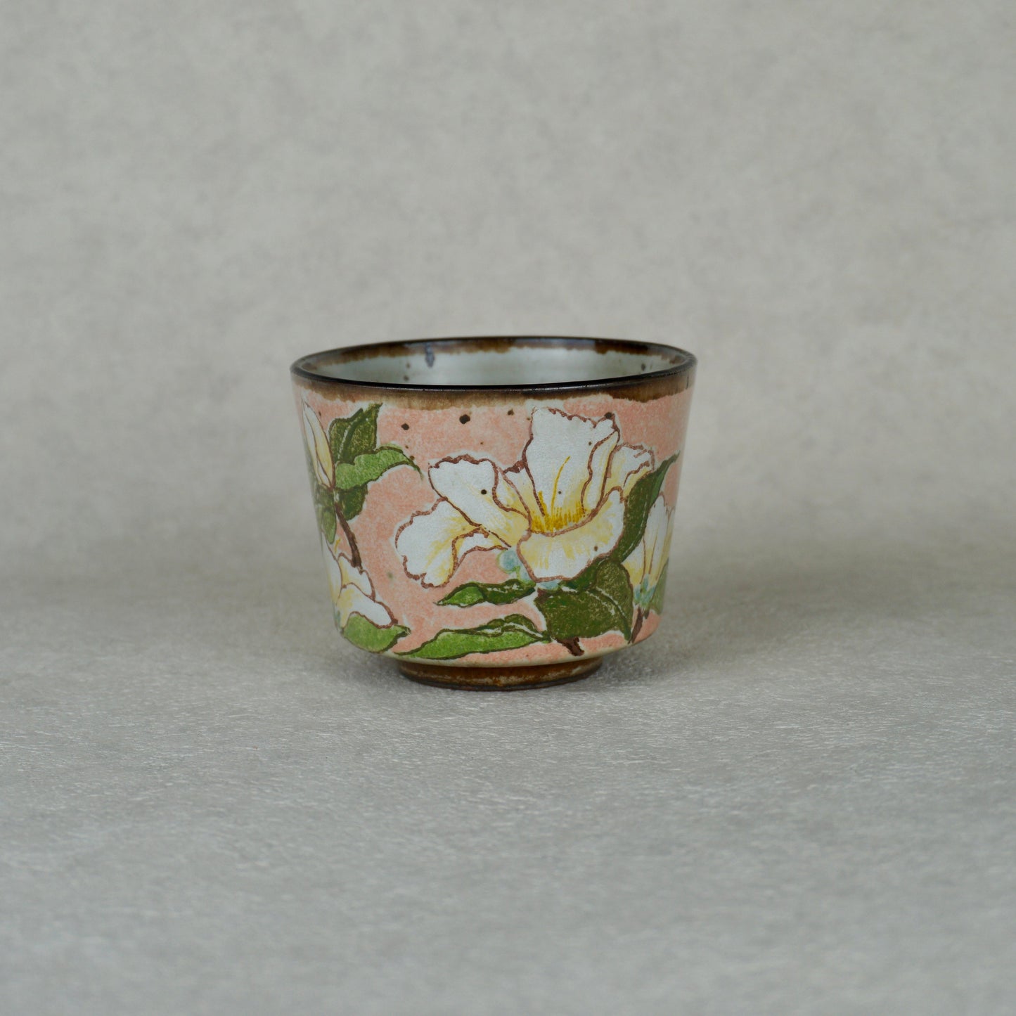Camellia Pink Handheld Mug
