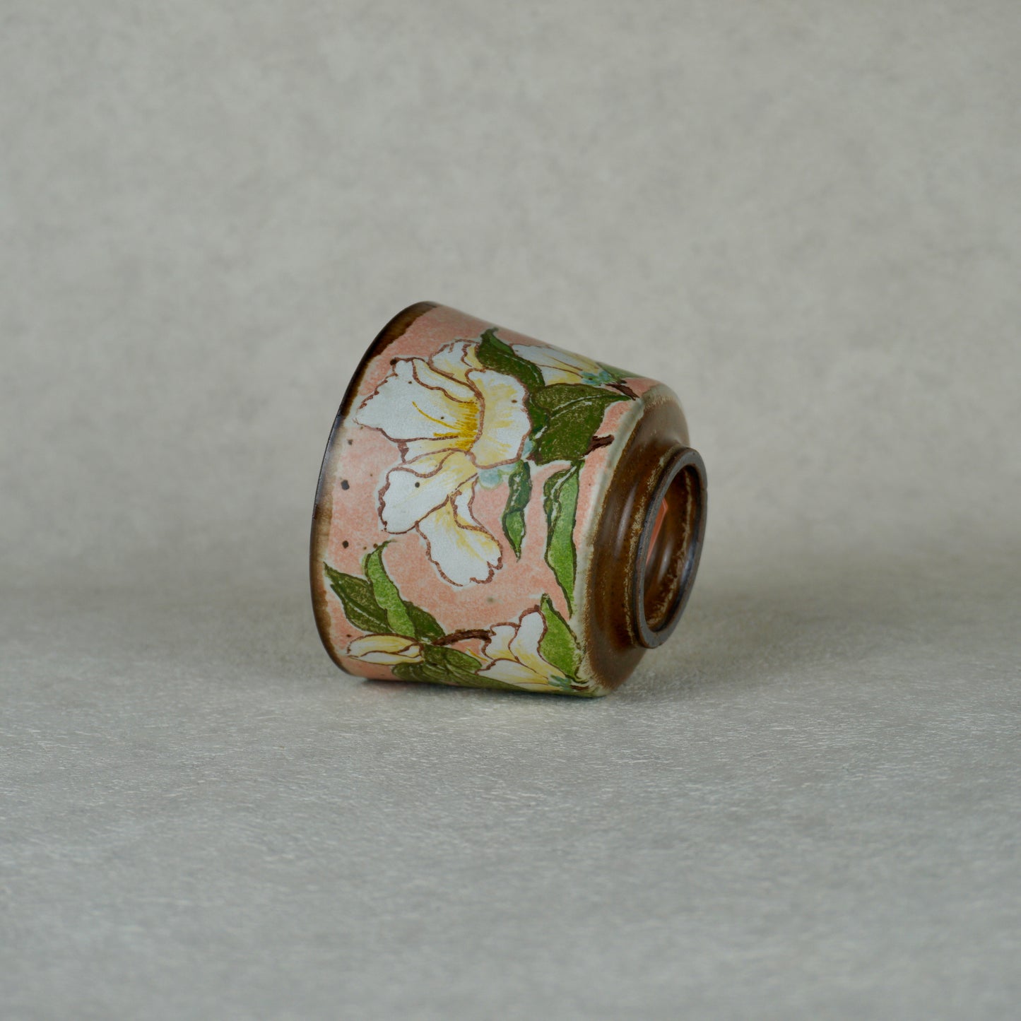 Camellia Pink Handheld Mug