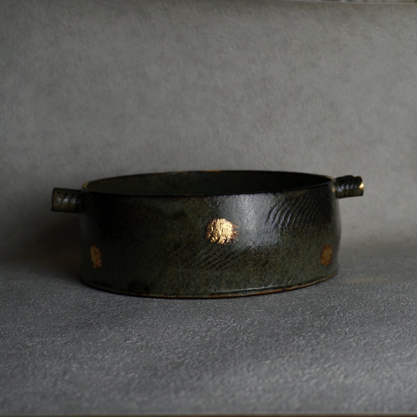 Grey Ash Glaze Bowl