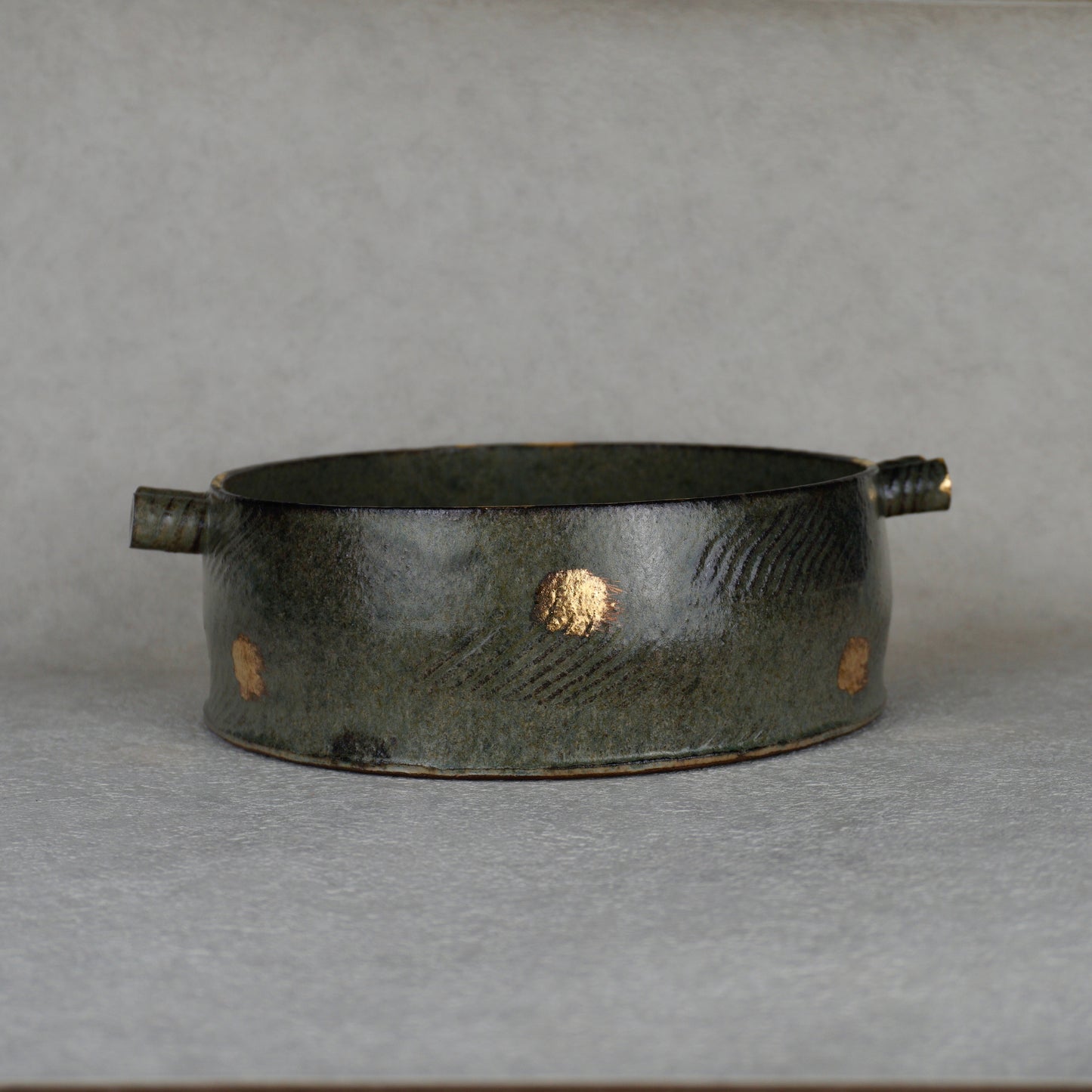 Grey Ash Glaze Bowl