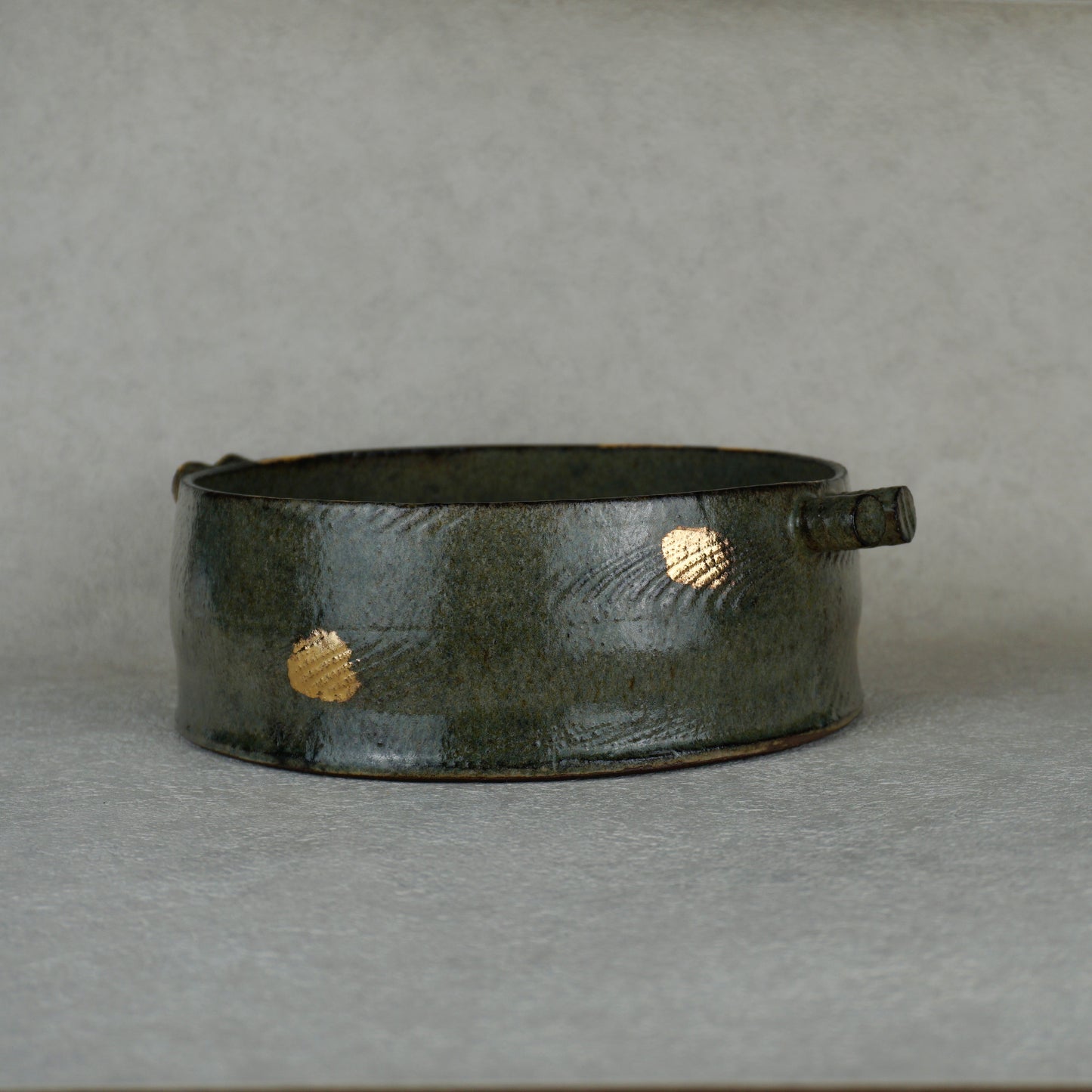 Grey Ash Glaze Bowl