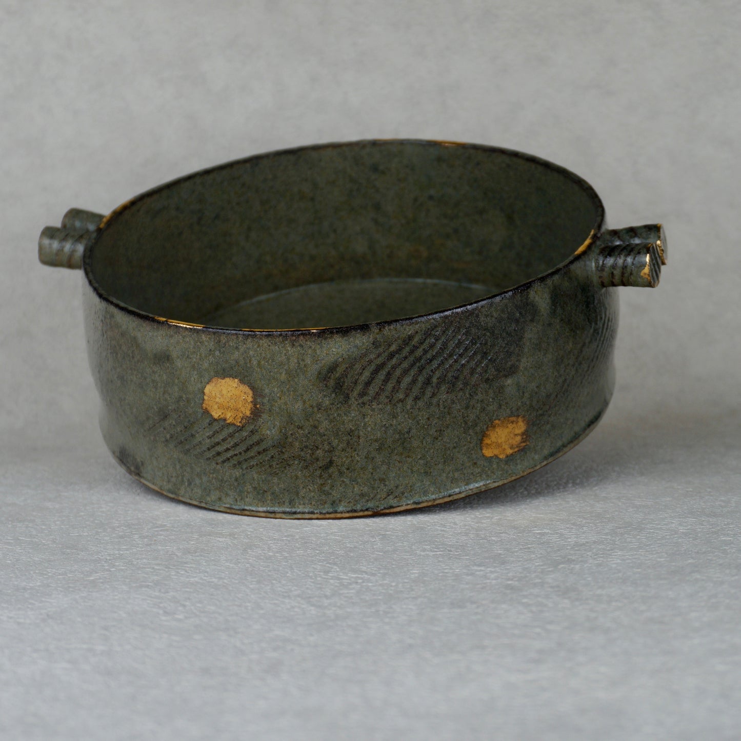 Grey Ash Glaze Bowl