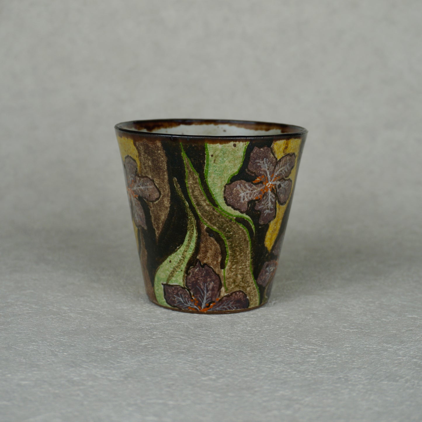 Purple Iris Blossom Mug