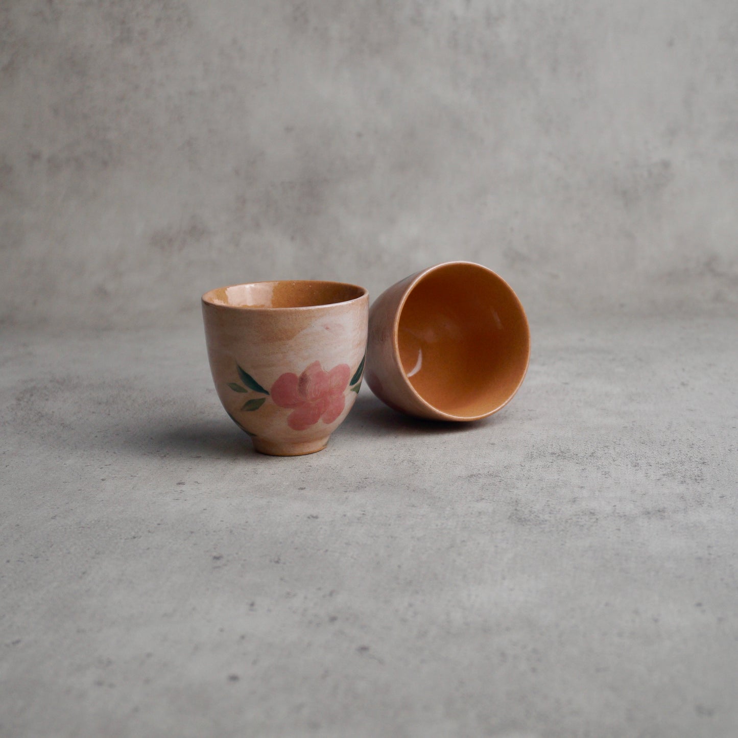 Rabbit Lid Pink Tea Set