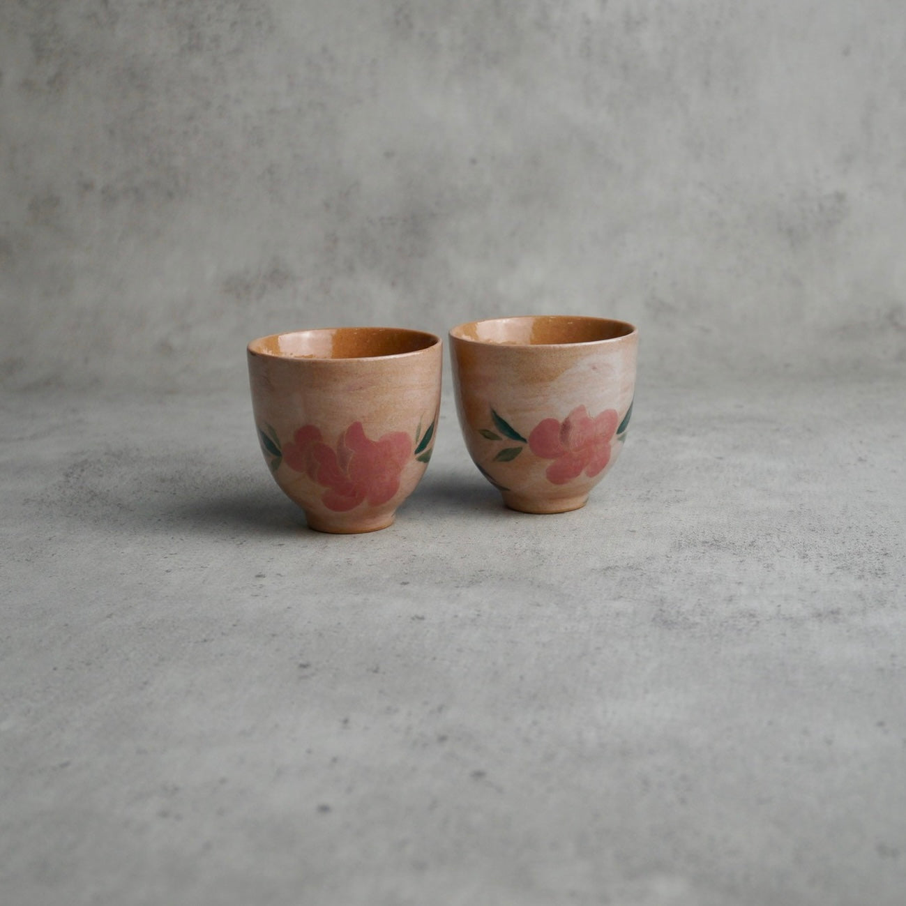 Rabbit Lid Pink Tea Set