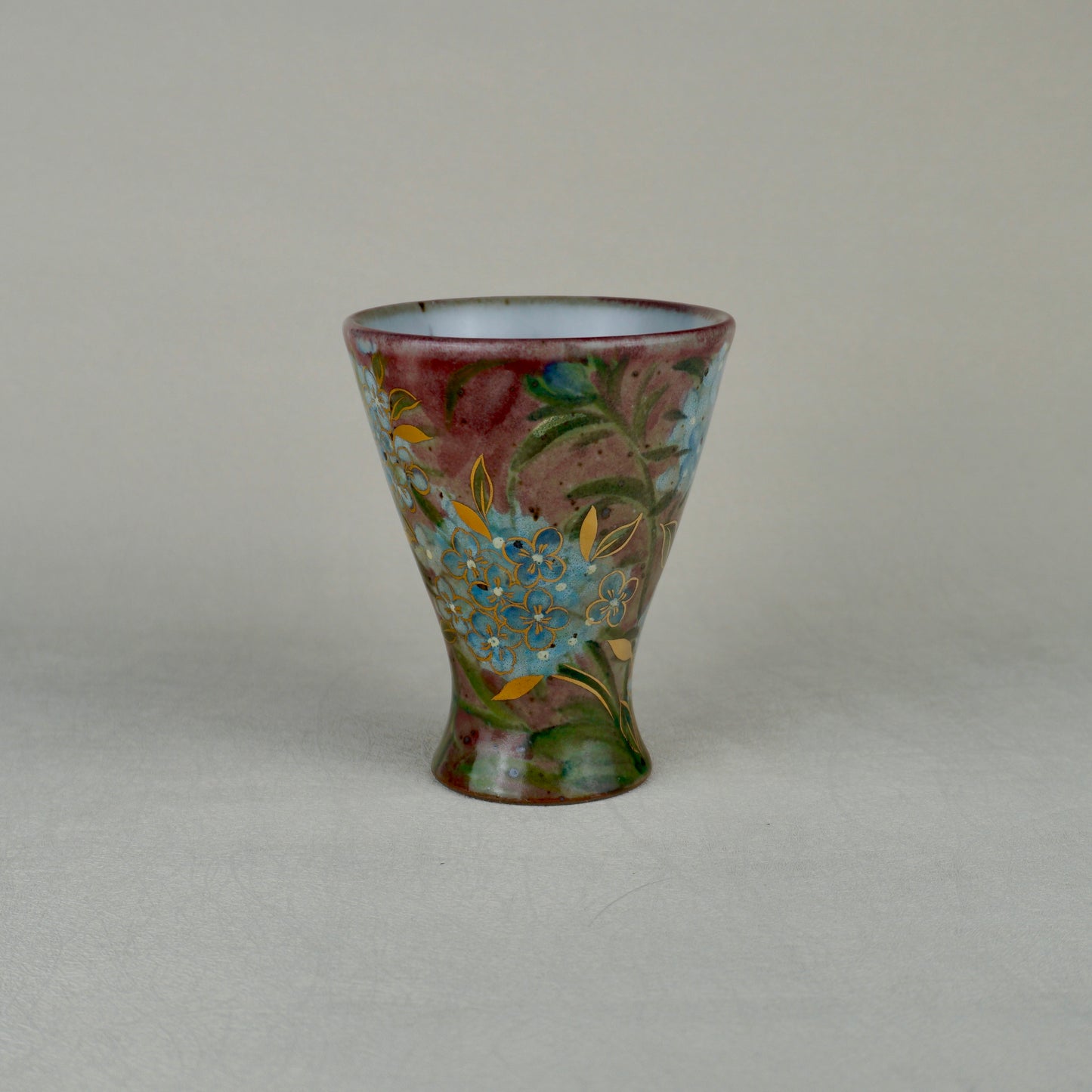 Burgundy Tapered Cup