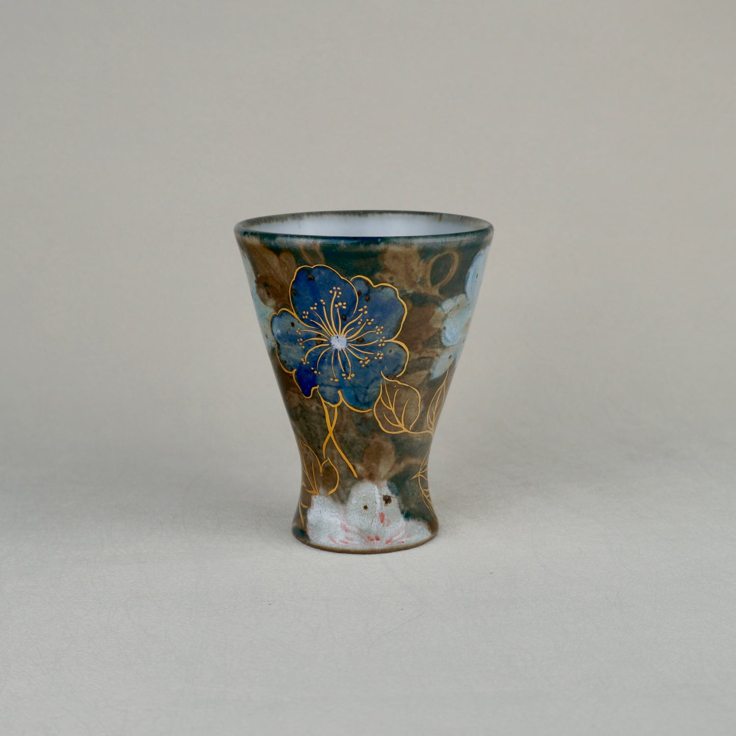 Earthy Brown Tapered Cup