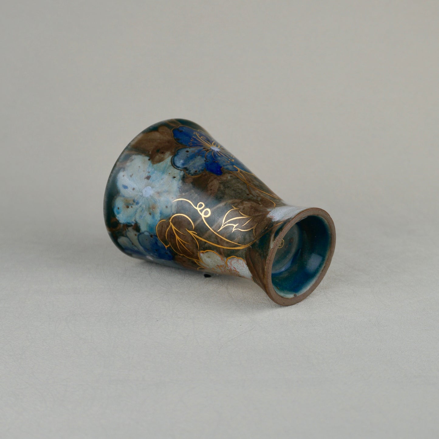 Earthy Brown Tapered Cup