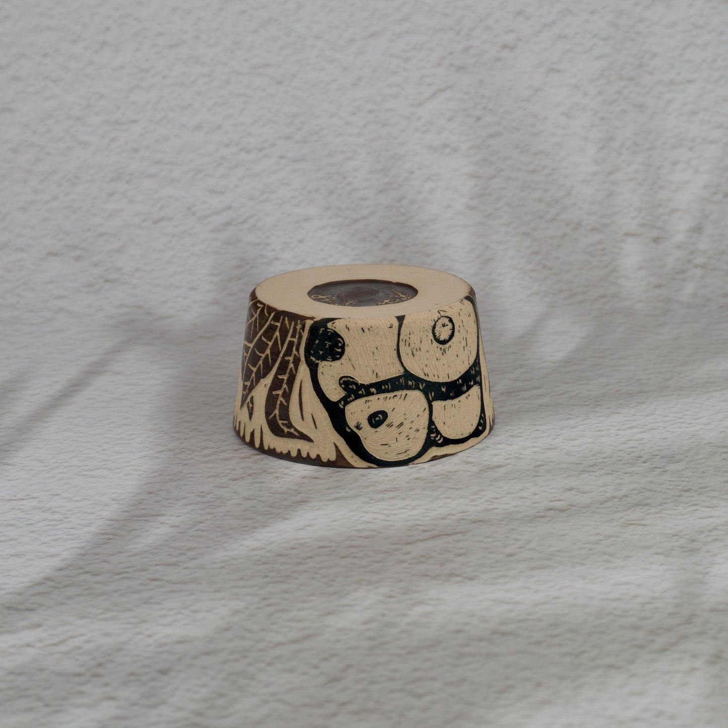 Brown Panda Cup Small
