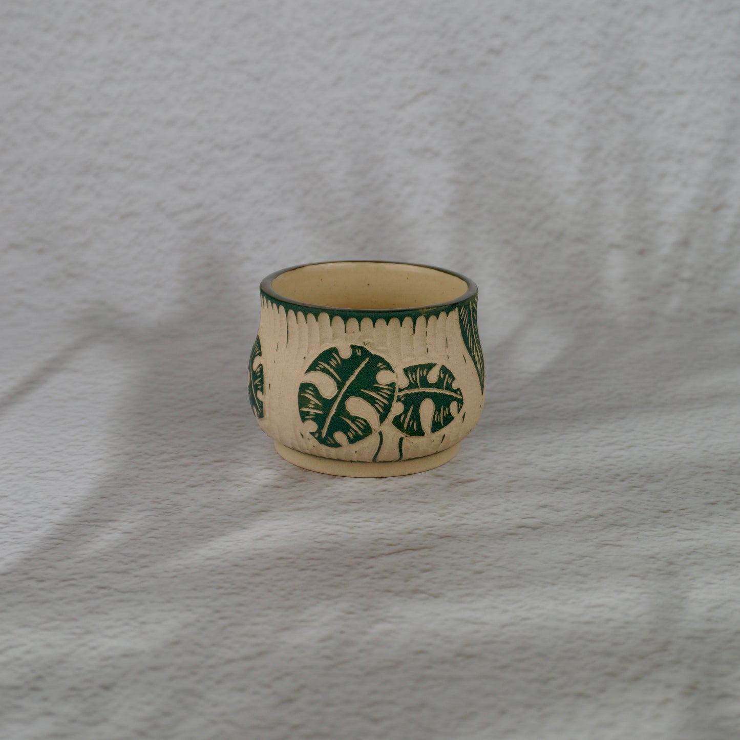 Green Panda Round Cup Small