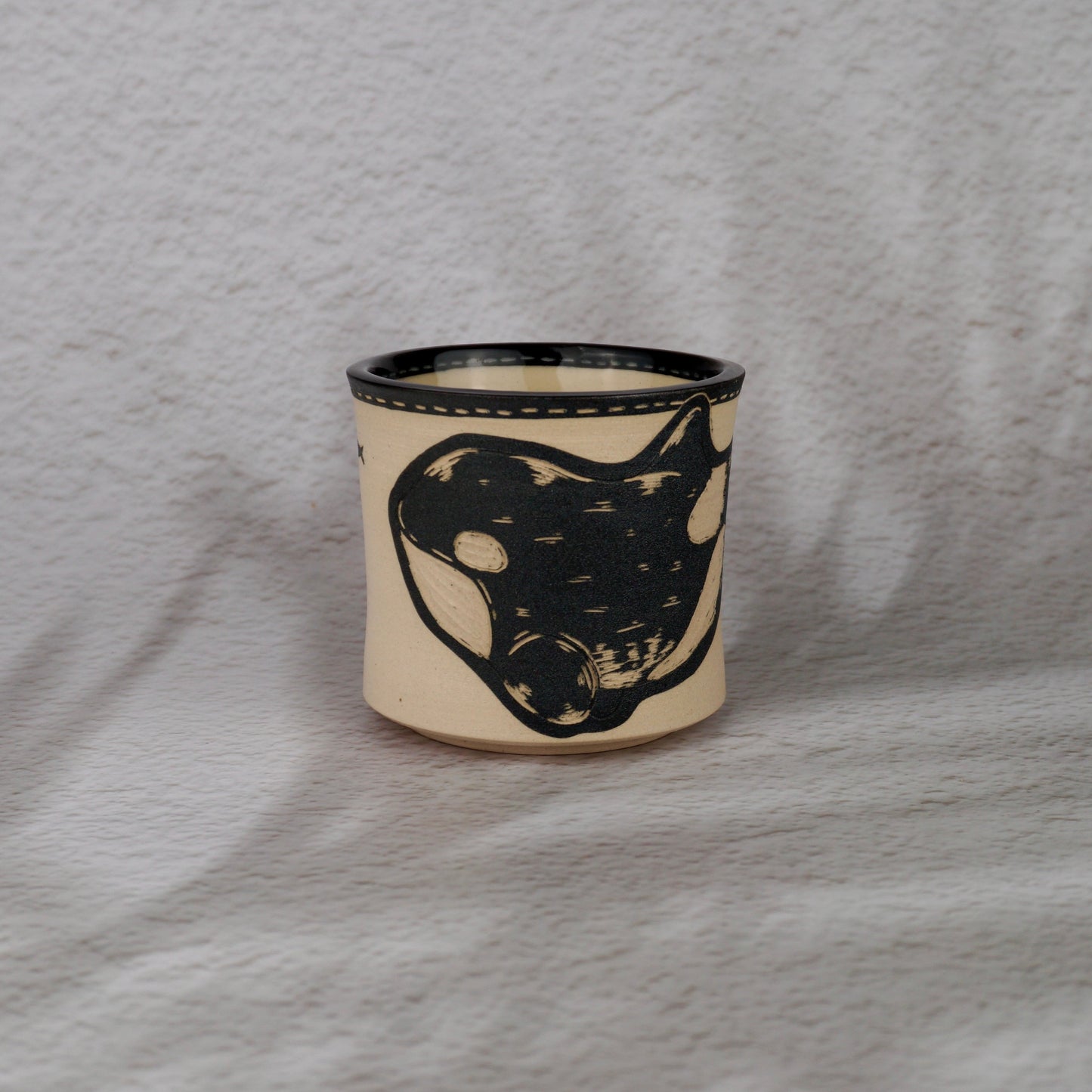 Black Whale Mug