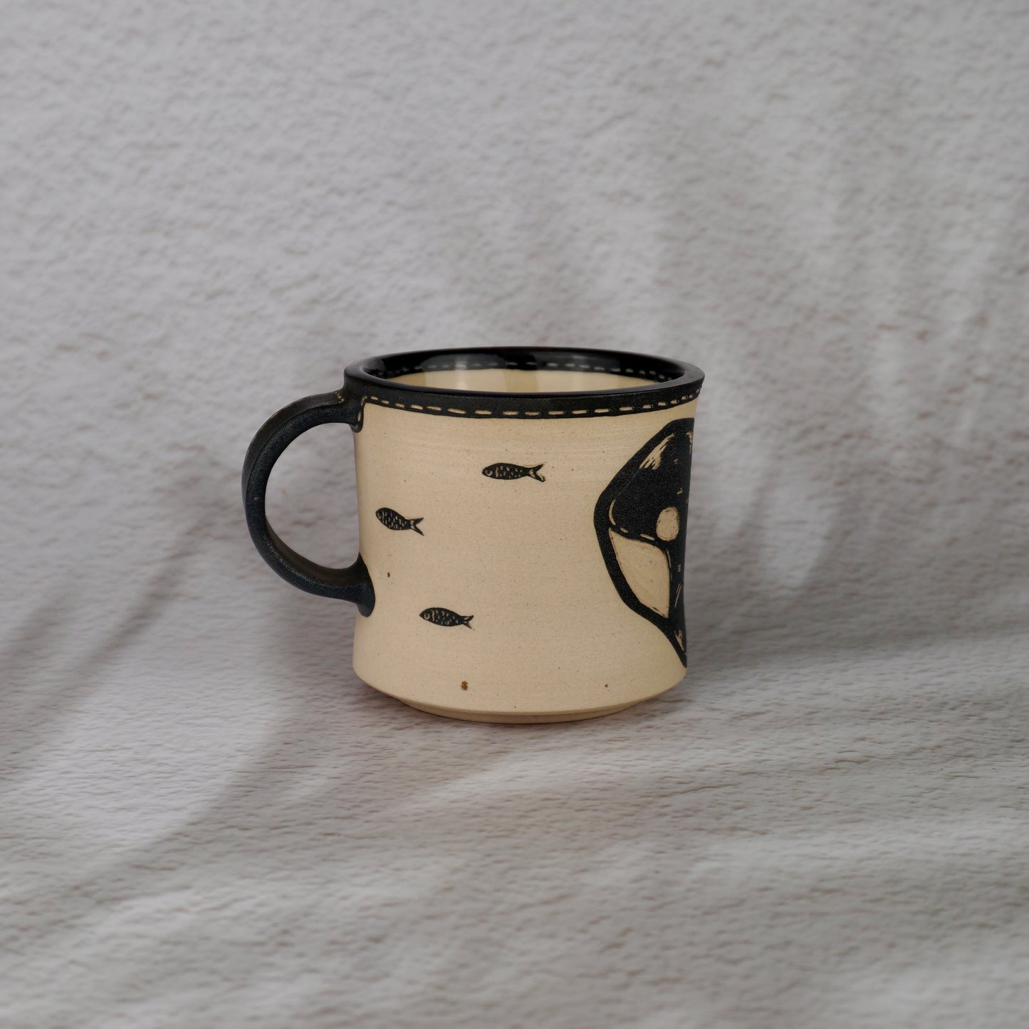 Black Whale Mug