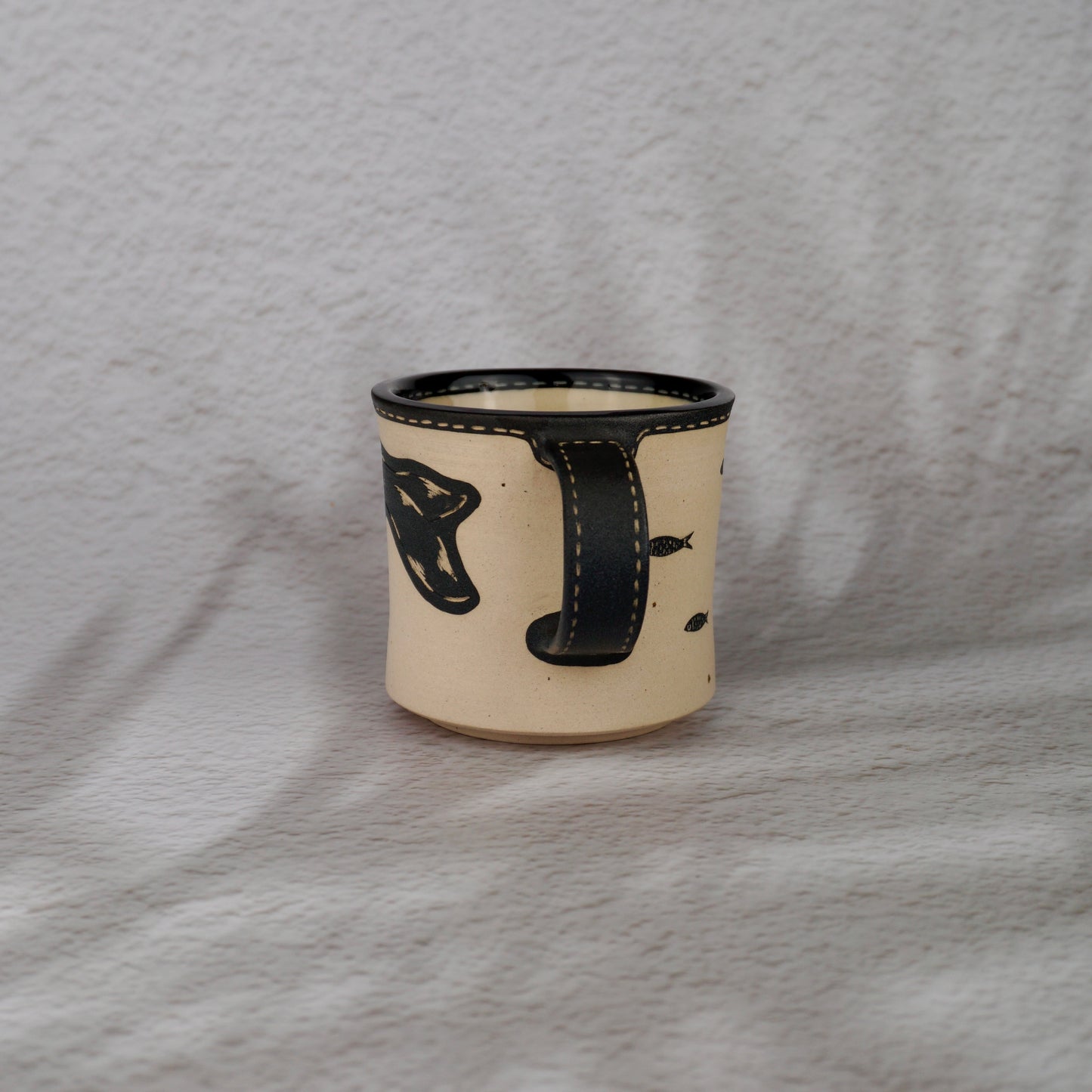 Black Whale Mug