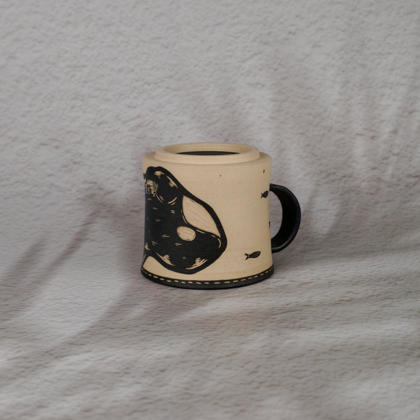 Black Whale Mug