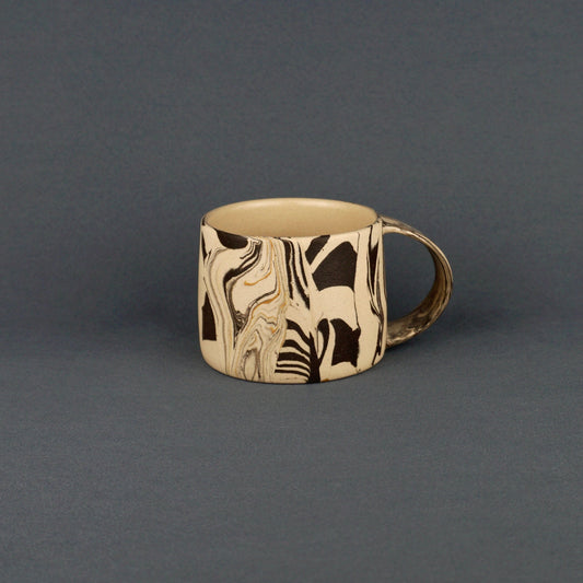 Yellow Agateware Mug