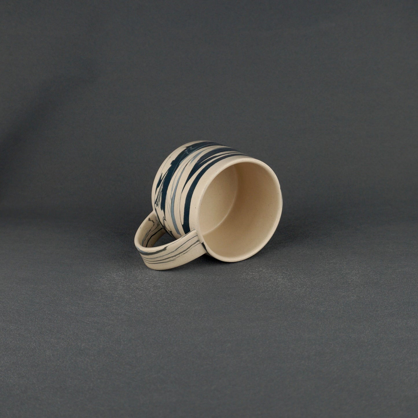 Blue Agateware Mug