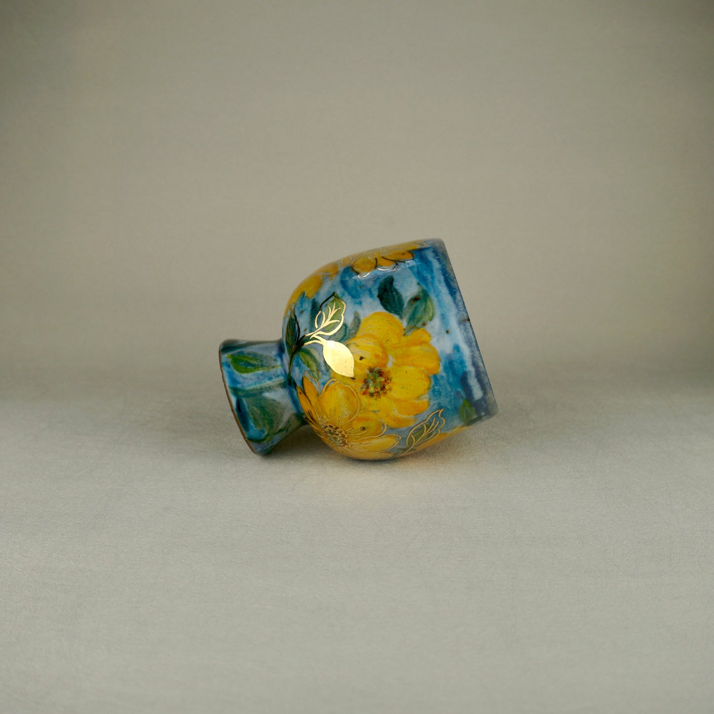 Sky Blue Pedestal Mug
