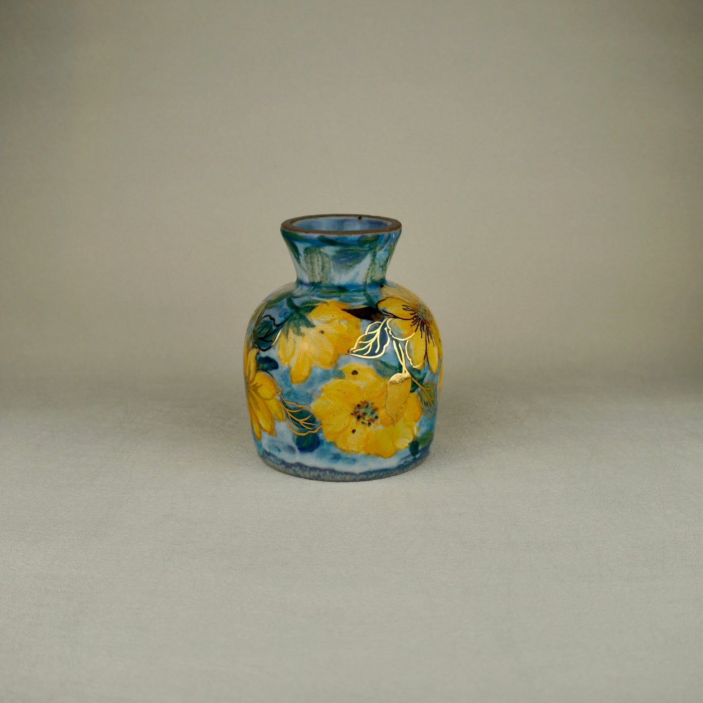 Sky Blue Pedestal Mug