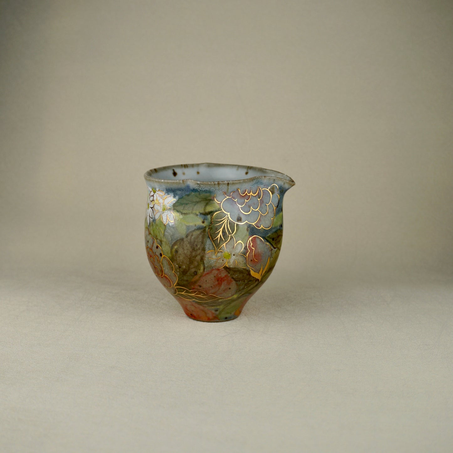 Red And Green Tea Pitcher