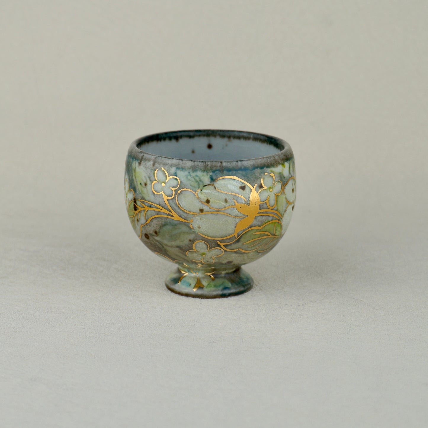 Muted Green Tea Cup