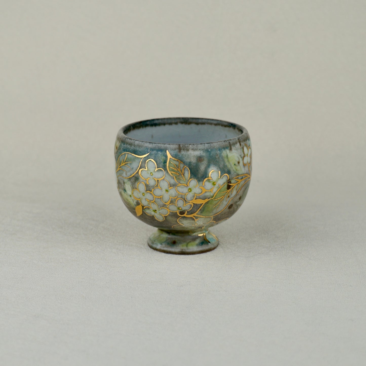 Muted Green Tea Cup