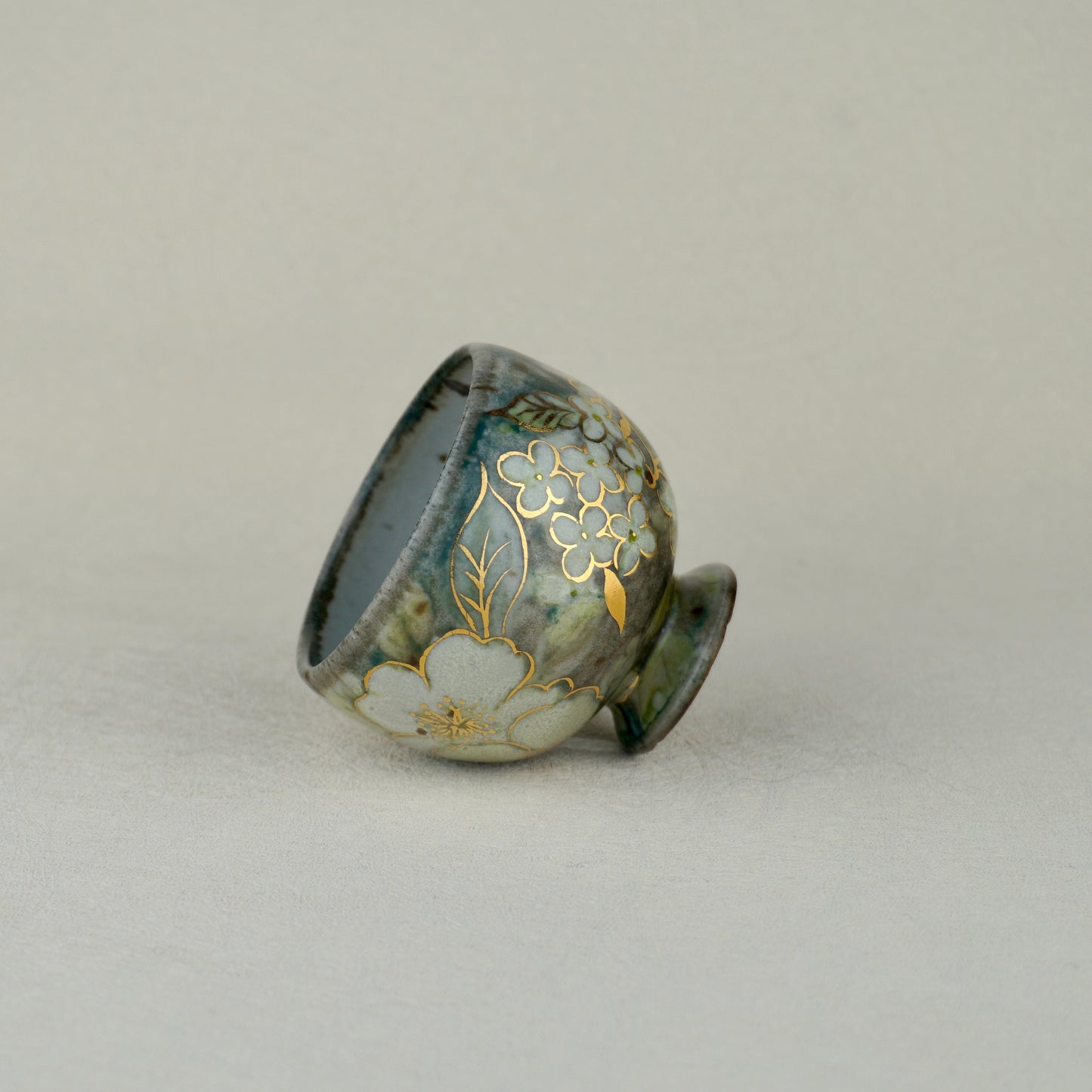Muted Green Tea Cup