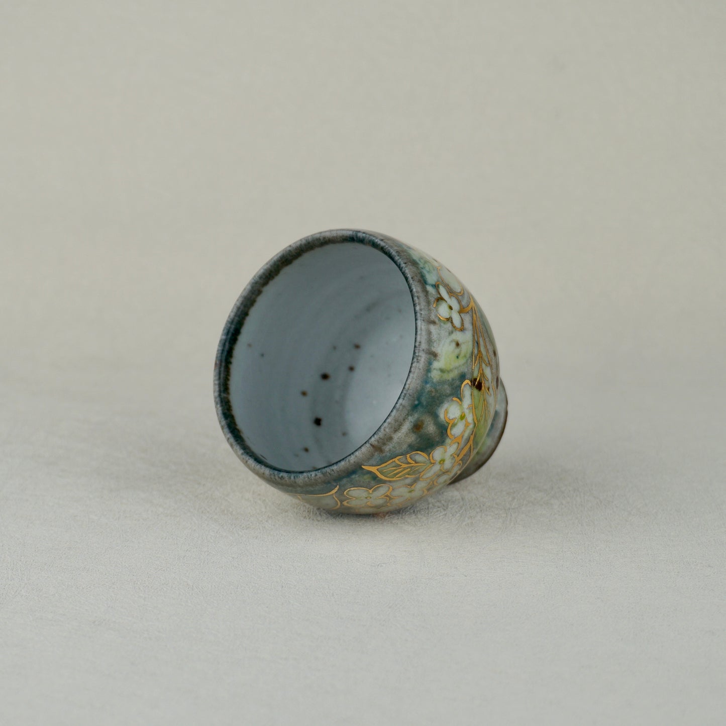 Muted Green Tea Cup