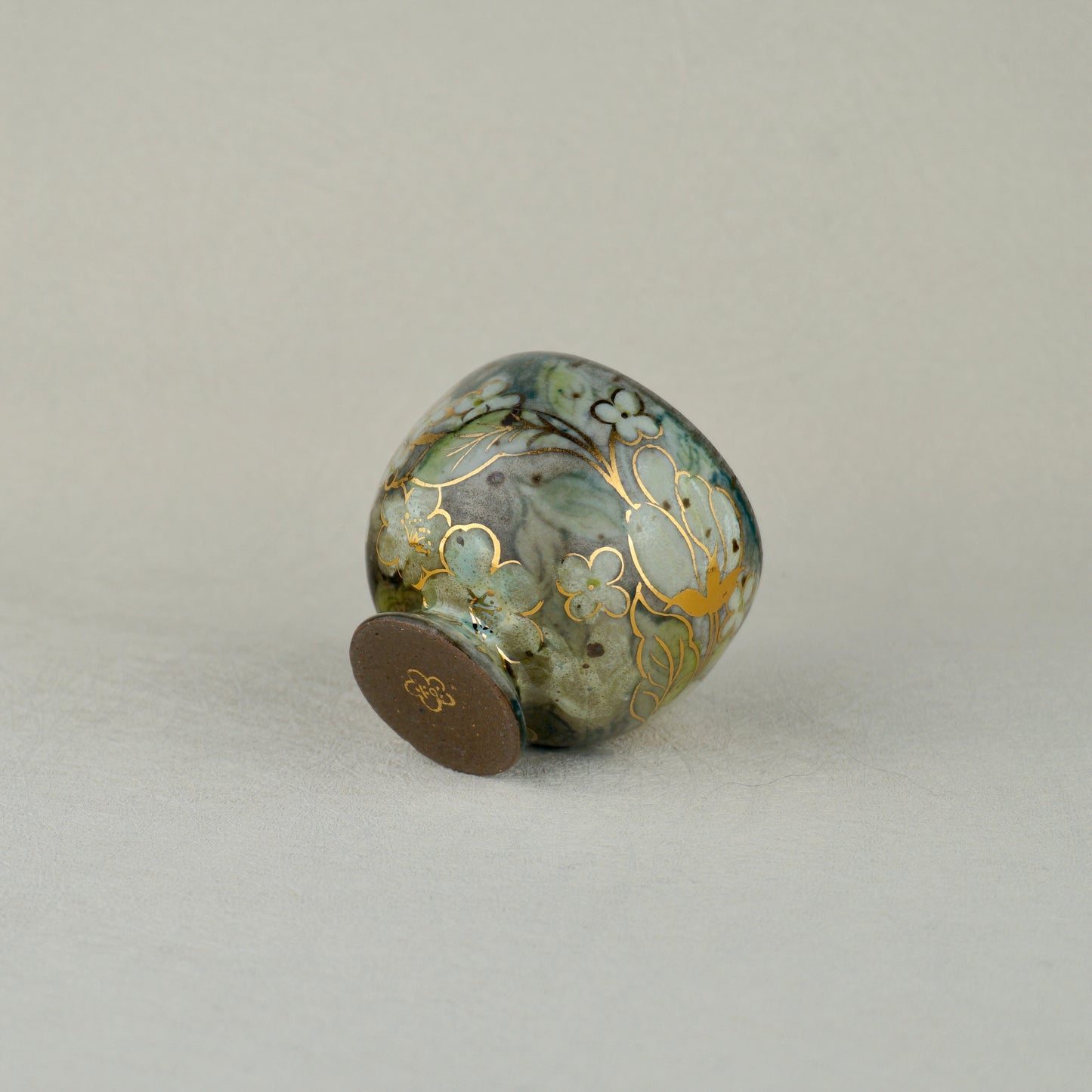 Muted Green Tea Cup