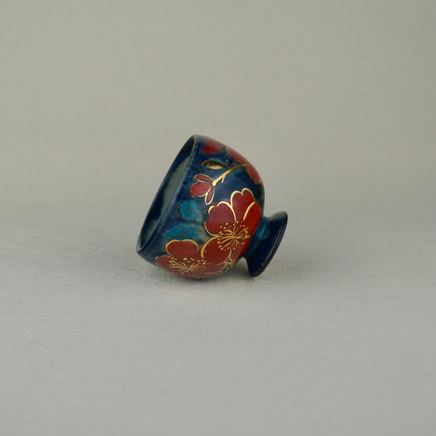 Bold Red Tea Cup