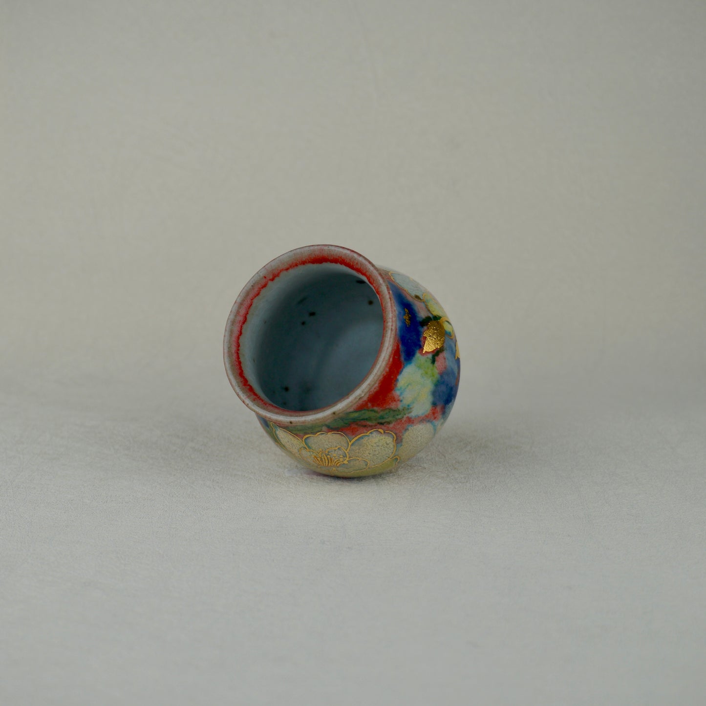 Red Footed Tea Cup