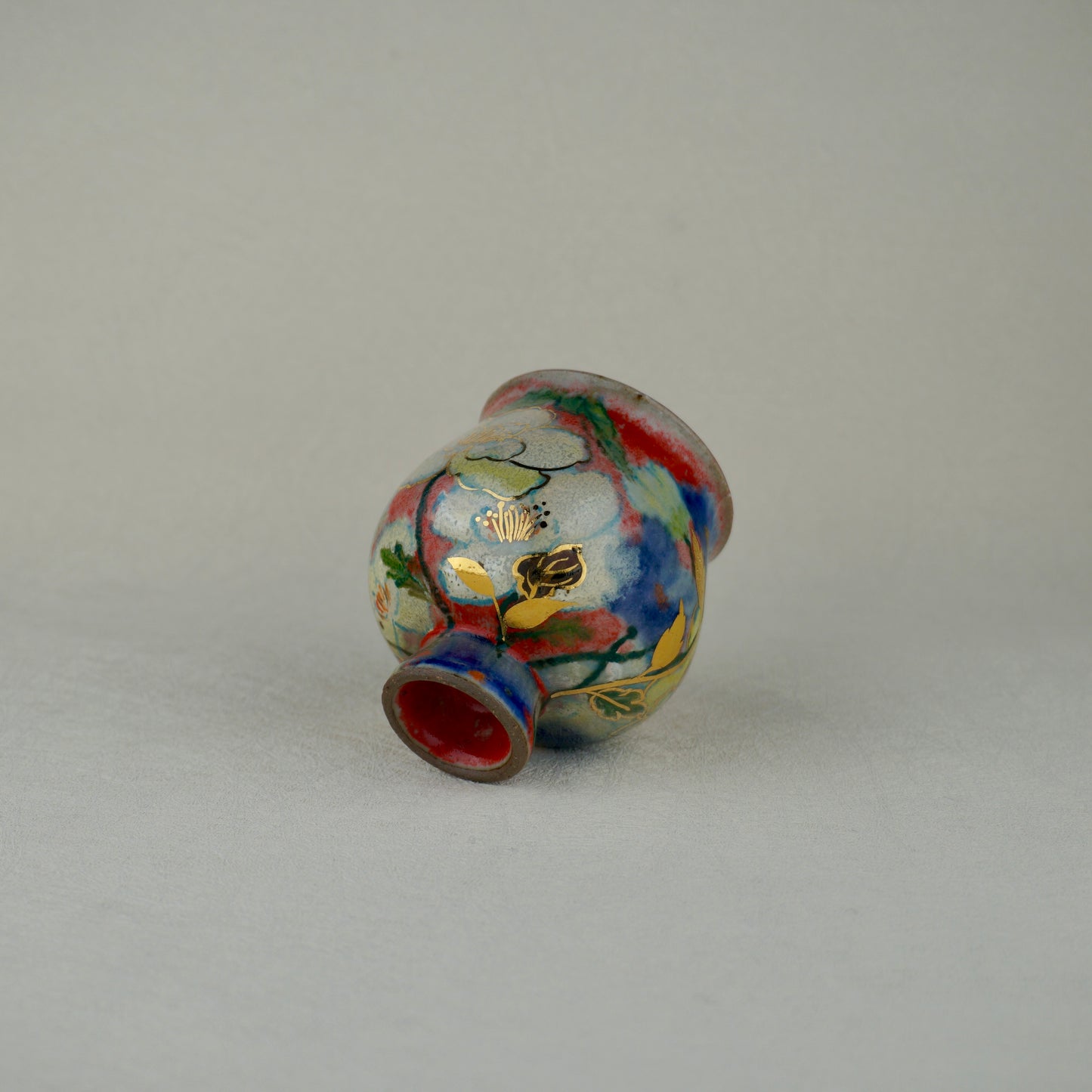 Red Footed Tea Cup