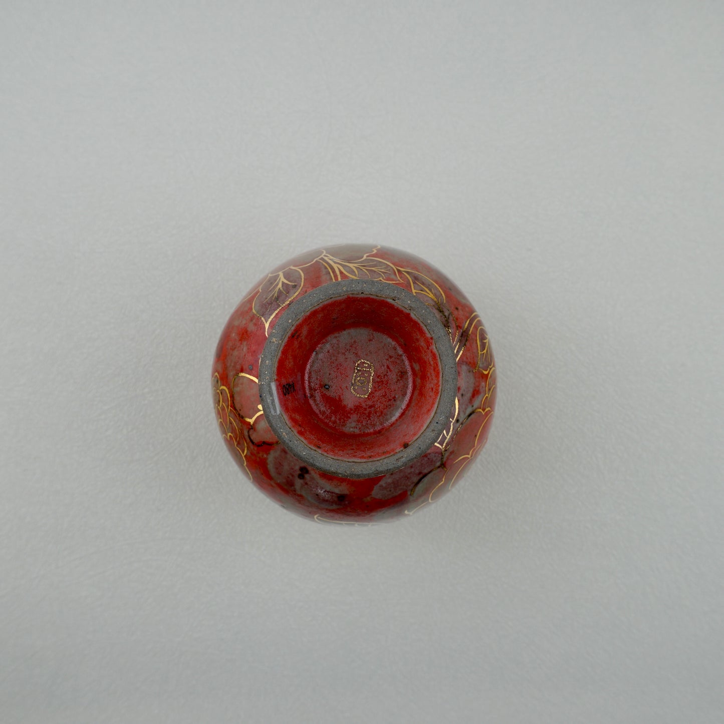 Earthy Red Pedestal Mug