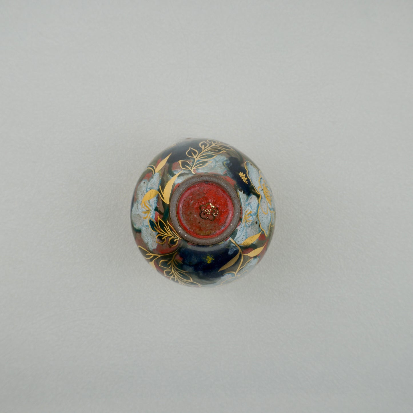 Red And Blue Tea Pitcher