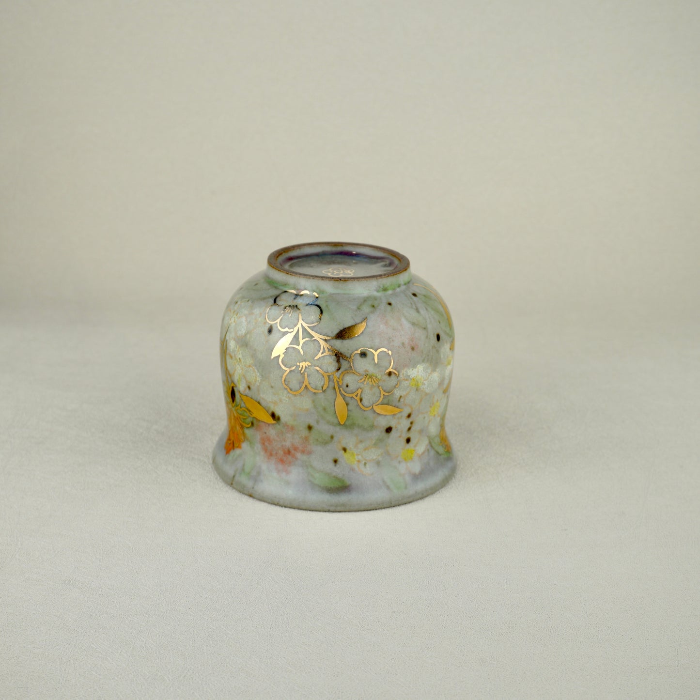 Earthy Green Gaiwan Lidded Tea Cup