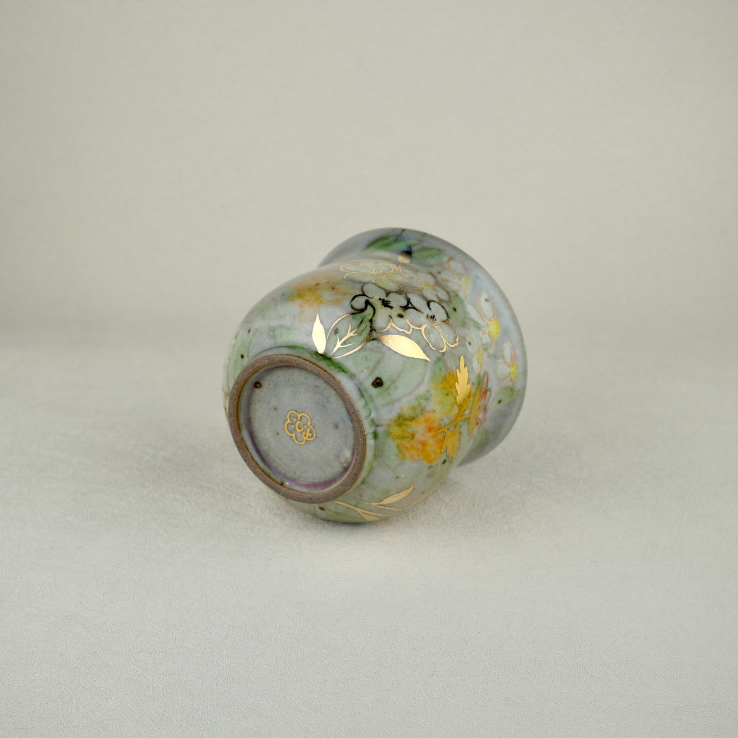 Earthy Green Gaiwan Lidded Tea Cup