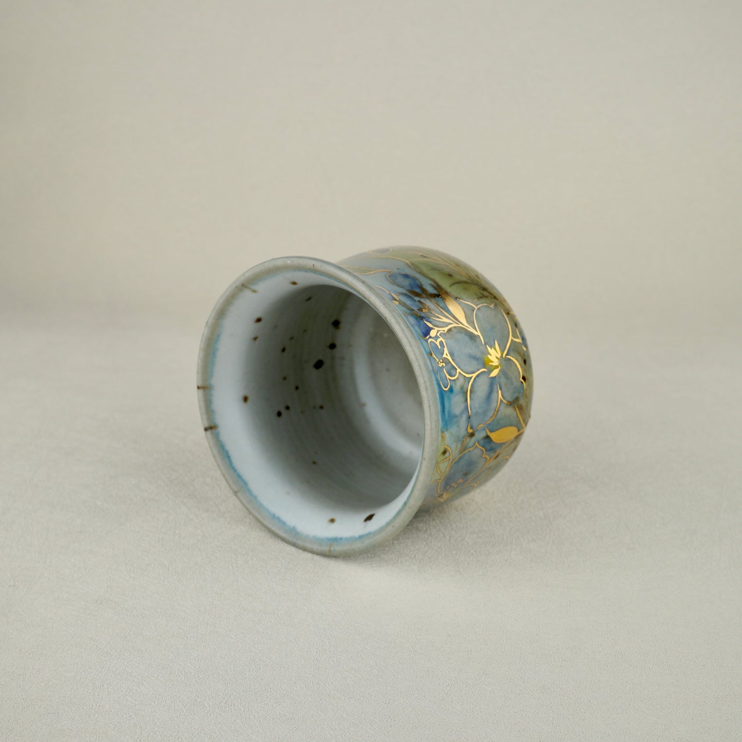 Soft Blue Gaiwan Lidded Tea Cup