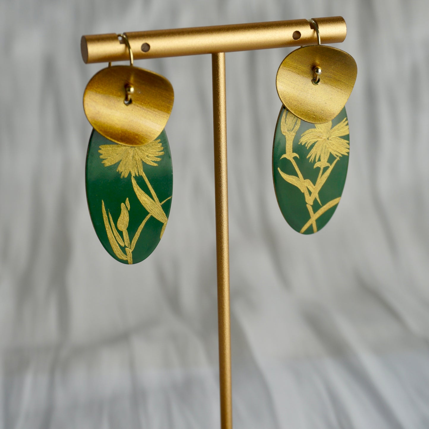 Lacquer Bamboo Grove Earrings