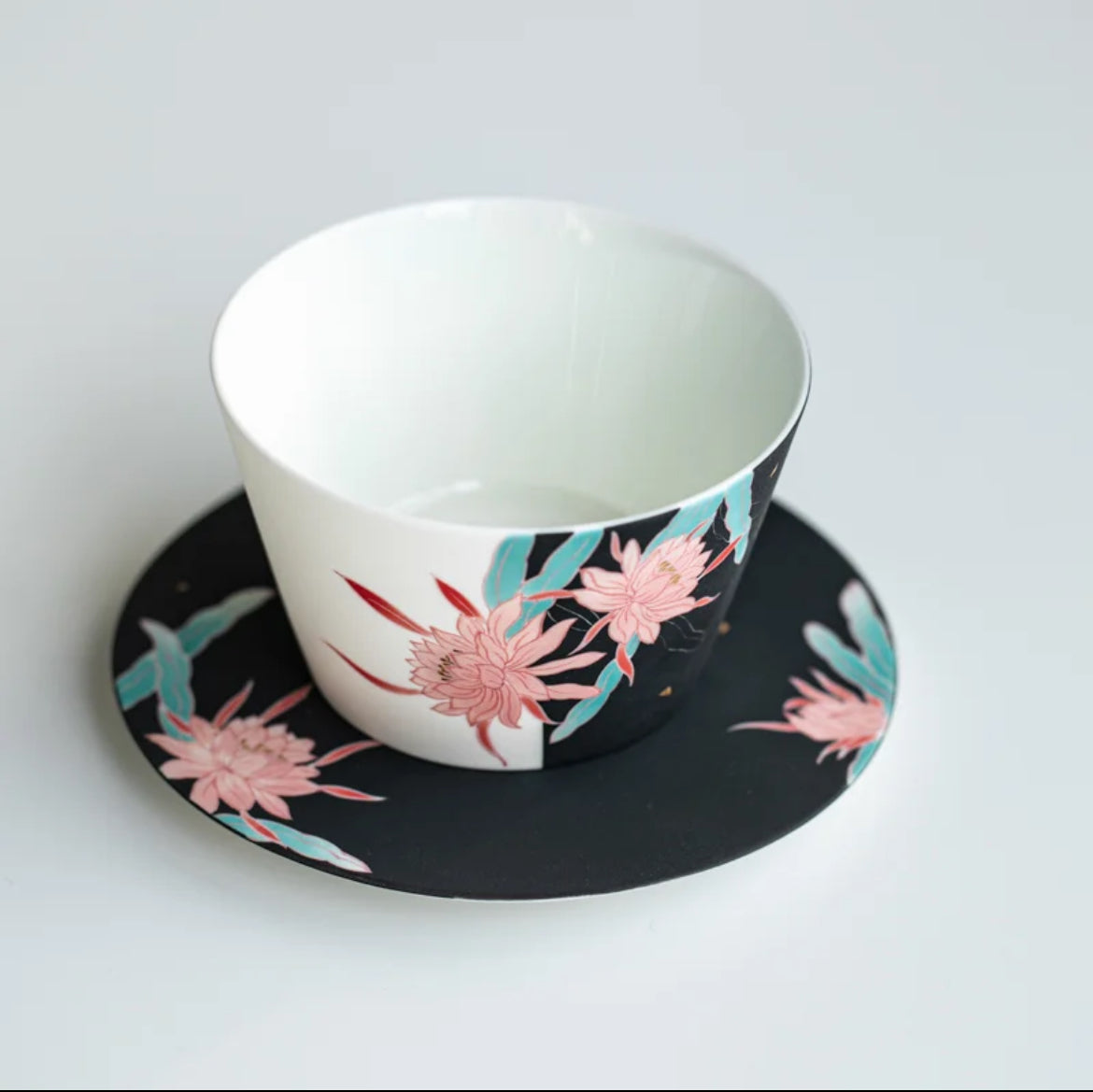Queen of the Night Porcelain Cup & Saucer
