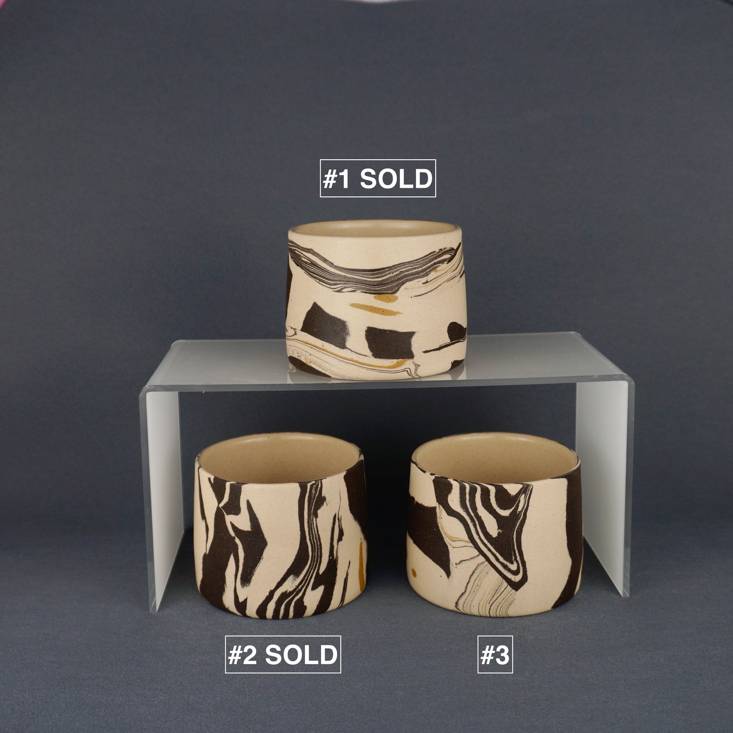 Yellow Agateware Mug