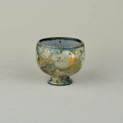 Muted Green Tea Cup