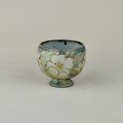 Muted Green Tea Cup