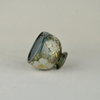 Muted Green Tea Cup