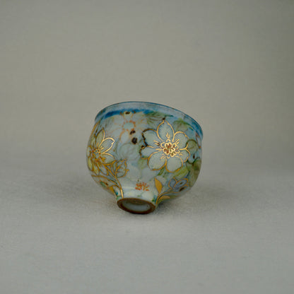 Blue Footed Tea Cup