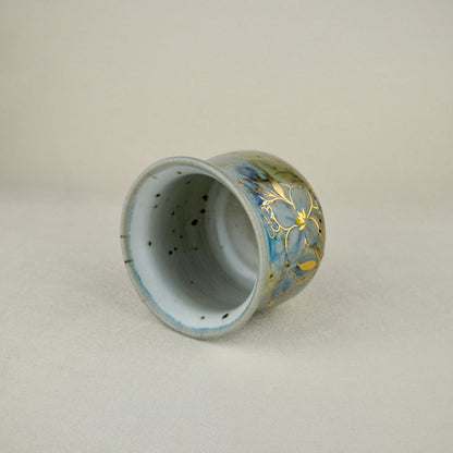 Soft Blue Gaiwan Lidded Tea Cup