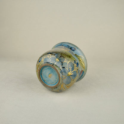 Soft Blue Gaiwan Lidded Tea Cup
