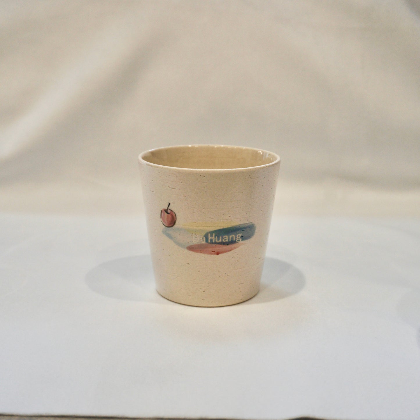 Ceramic Mug with Christmas cat wearing a cosy scarf