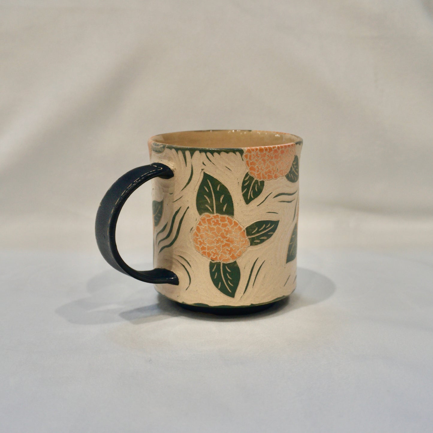 Panda Hydrangea Mug