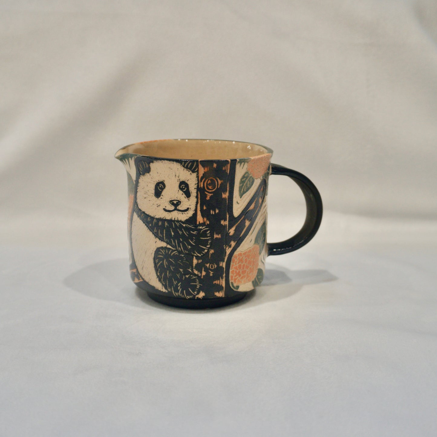 Panda Hydrangea Pour-Over Coffee Set