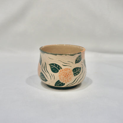 Panda Hydrangea Round Cup Small